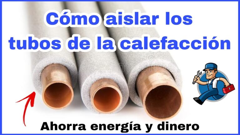 Aislamiento termico de tuberias para ahorrar energia y dinero