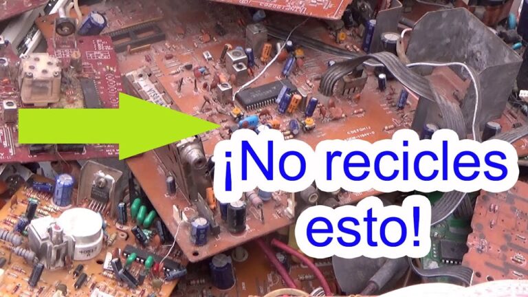 Como reciclar aparatos de electronica profesional de manera eficiente