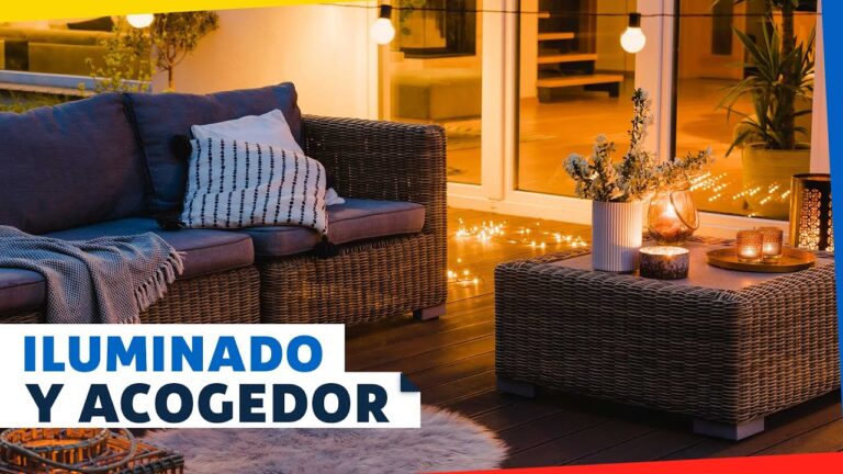 Ideas creativas para iluminar tu terraza ¡inspirate aqui